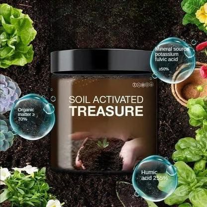 Soil Activated Treasure Premium Soil Activator 200gram (Pack of 2)